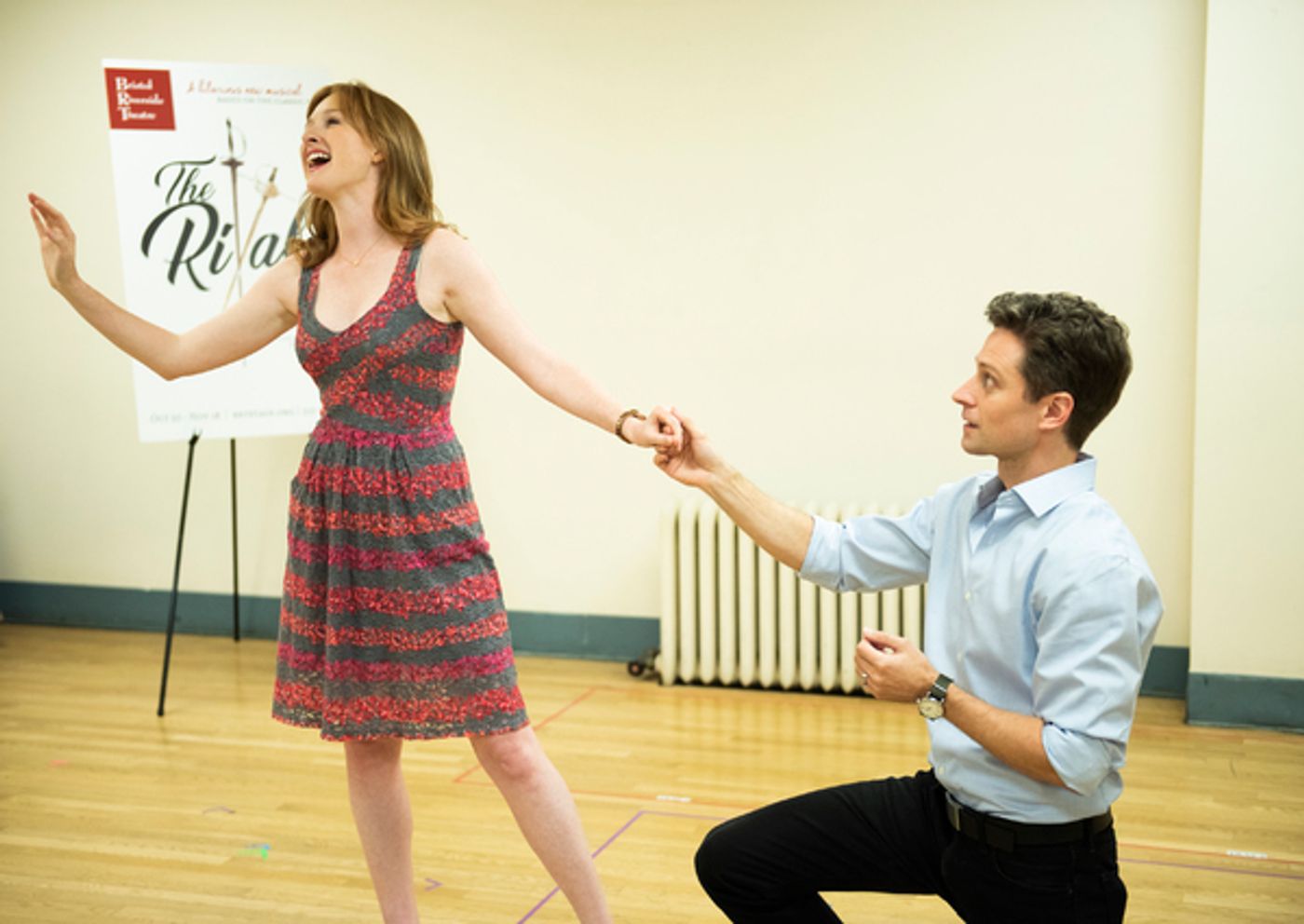 Photo Flash: Harriet Harris, Erin Mackey, Ed Dixon And More In Rehearsal For THE RIVALS At Bristol Riverside Theatre  Image