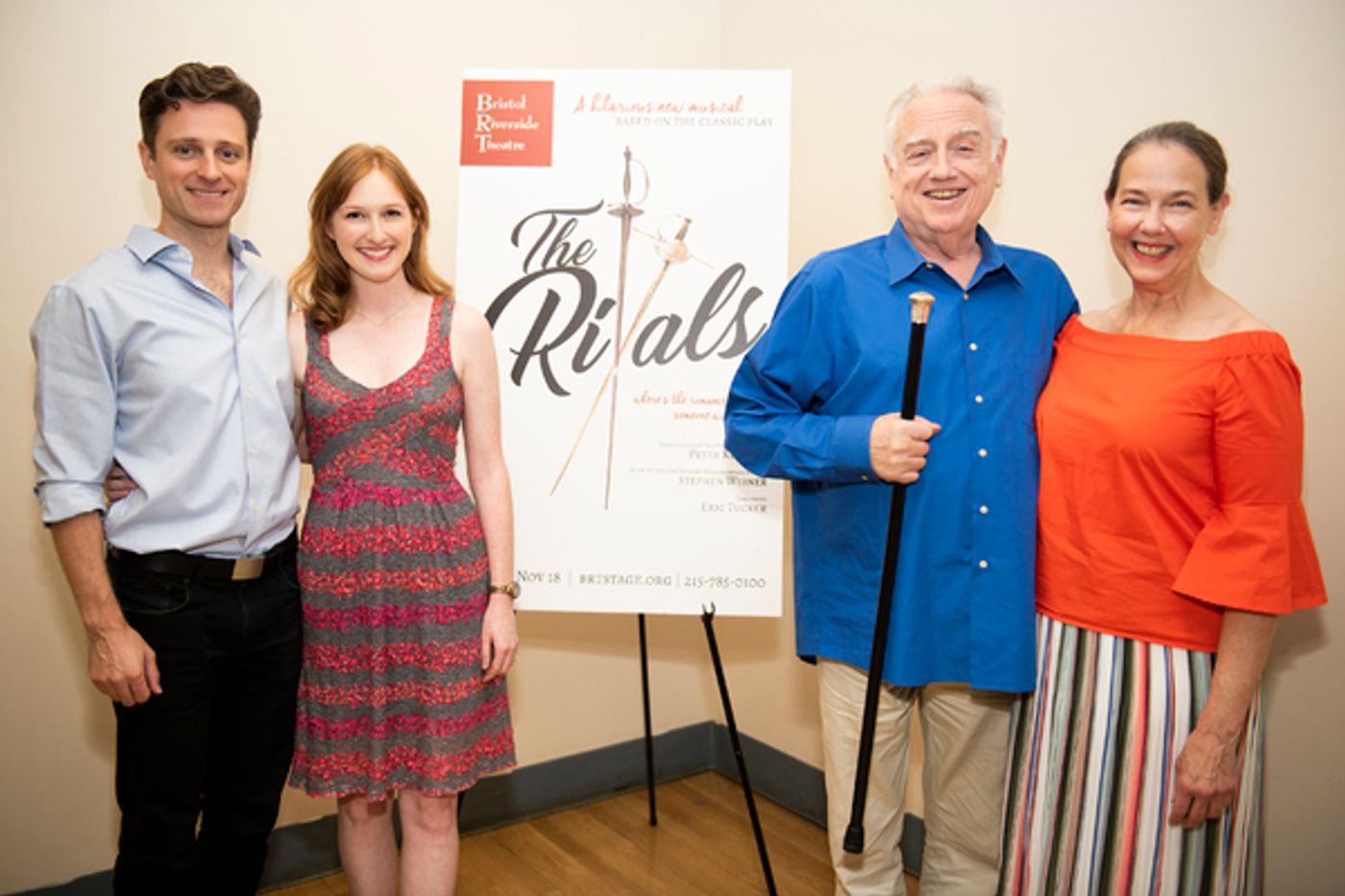 Photo Flash: Harriet Harris, Erin Mackey, Ed Dixon And More In Rehearsal For THE RIVALS At Bristol Riverside Theatre  Image