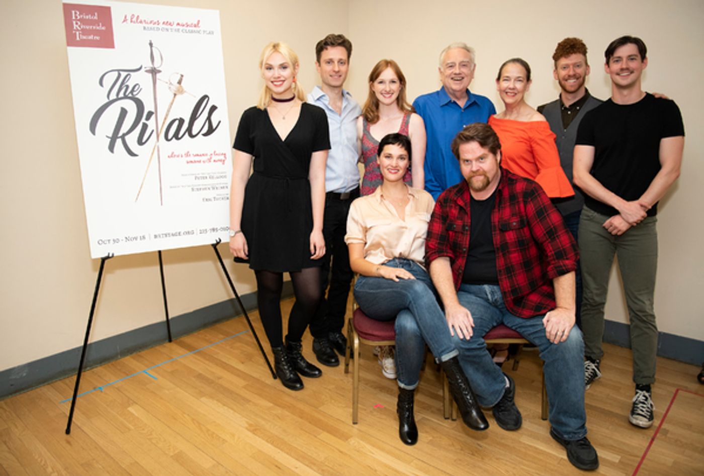 Photo Flash: Harriet Harris, Erin Mackey, Ed Dixon And More In Rehearsal For THE RIVALS At Bristol Riverside Theatre  Image
