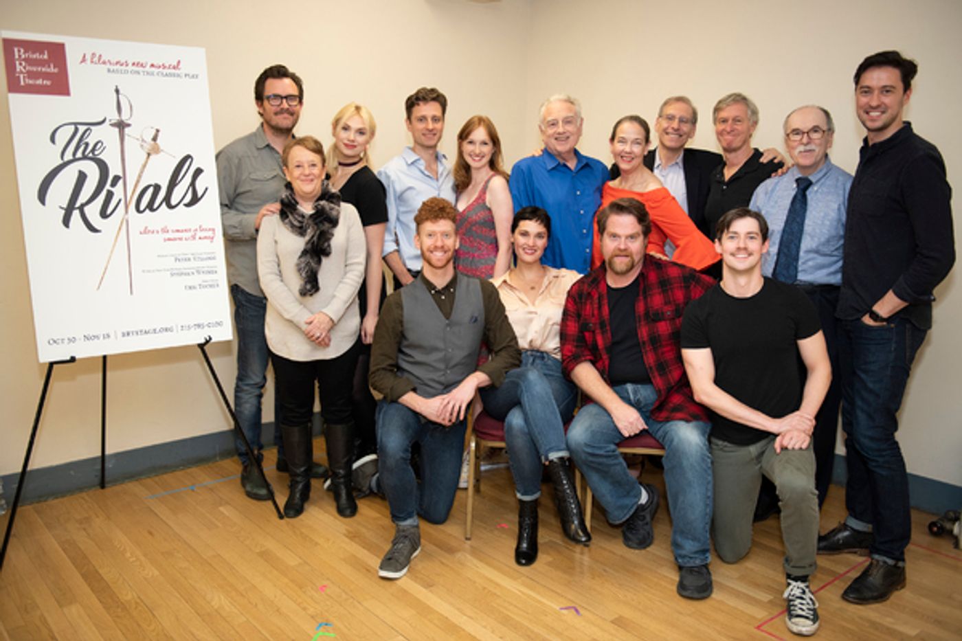 Photo Flash: Harriet Harris, Erin Mackey, Ed Dixon And More In Rehearsal For THE RIVALS At Bristol Riverside Theatre  Image