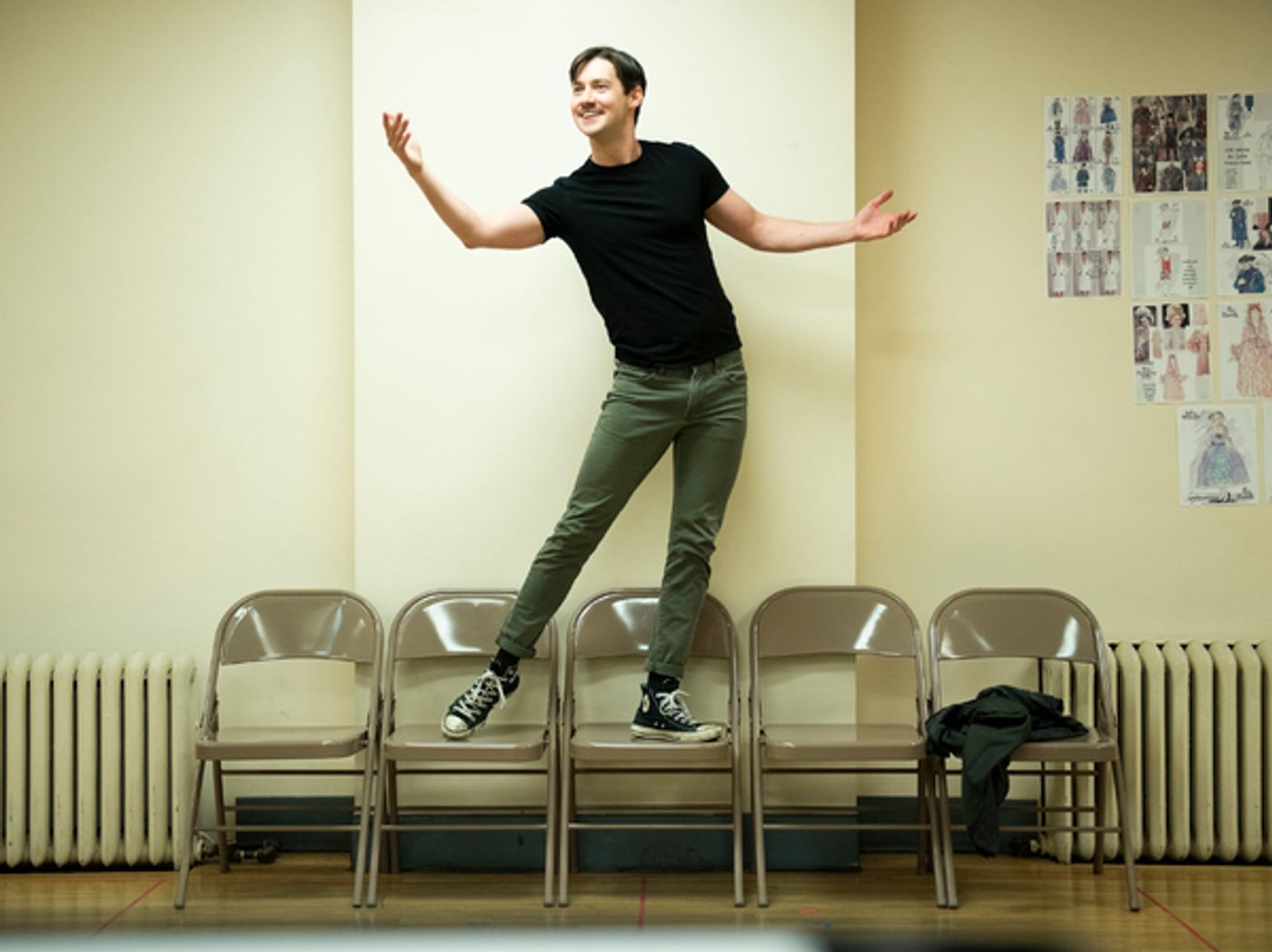 Photo Flash: Harriet Harris, Erin Mackey, Ed Dixon And More In Rehearsal For THE RIVALS At Bristol Riverside Theatre  Image