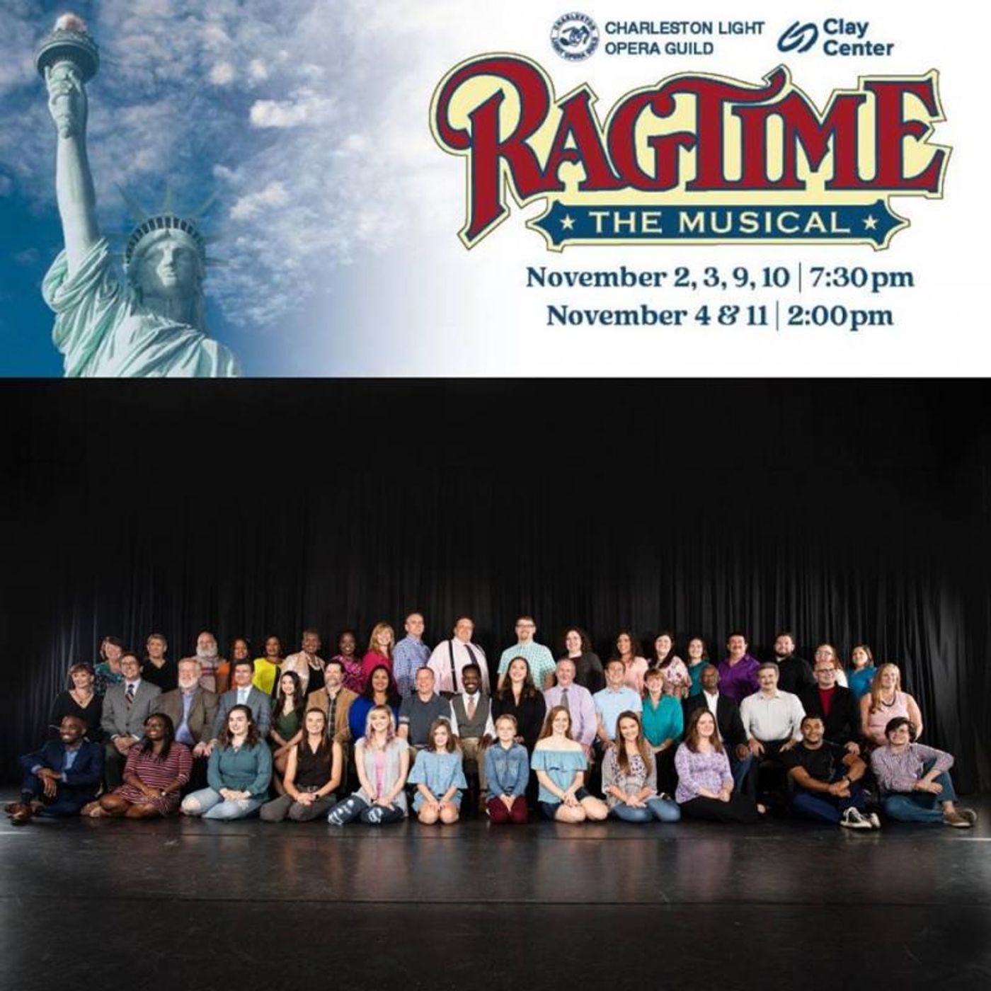 Feature: An Interview With Two Stars of RAGTIME, a Charleston Light Opera Guild Production Heading To THE CLAY CENTER In November! Feature: An Interview With Two Stars of RAGTIME, a Charleston Light Opera Guild Production Heading To THE CLAY CENTER In November! Image