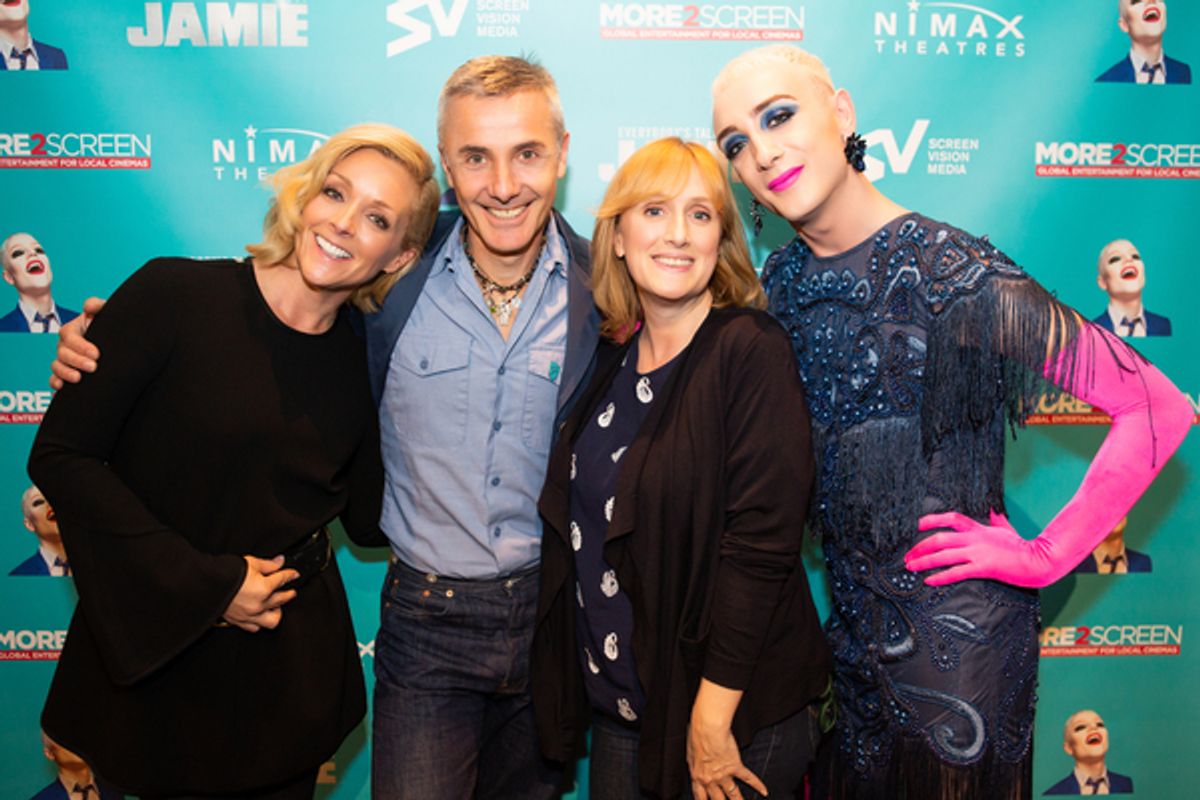 Jane Krakowski, Jonathan Butterell, Jenna Russell, Jamie Campbell at 