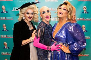 Paige Turner, Jamie Campbell, Alexis Michelle Photo