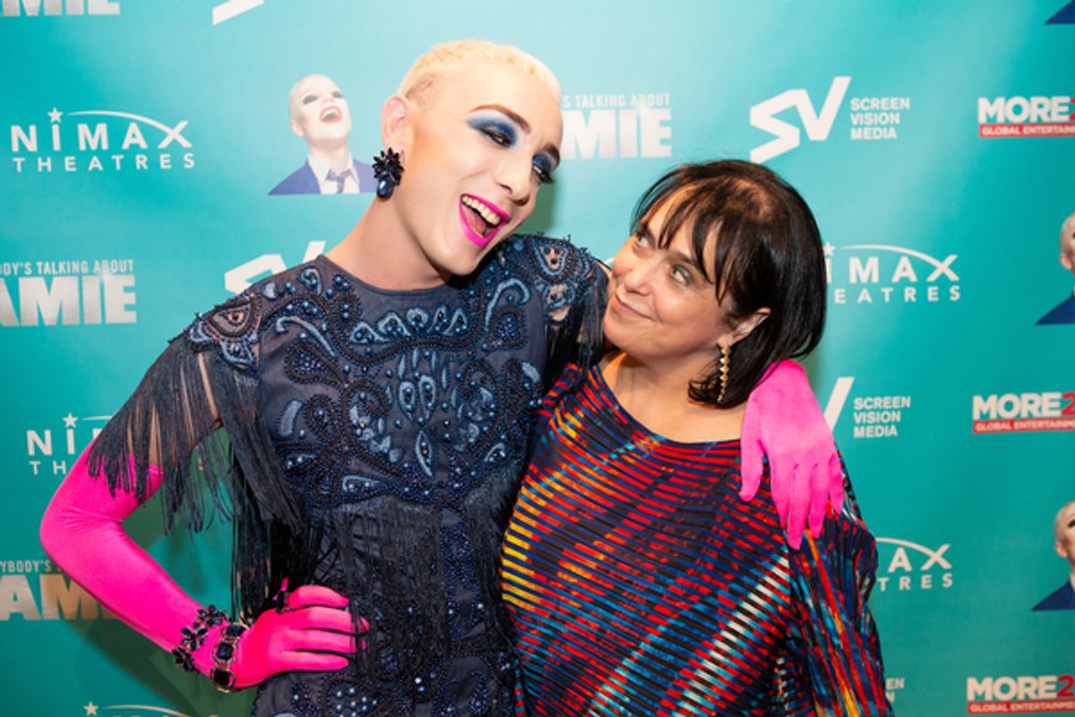 Jamie Campbell, Nica Burns at 