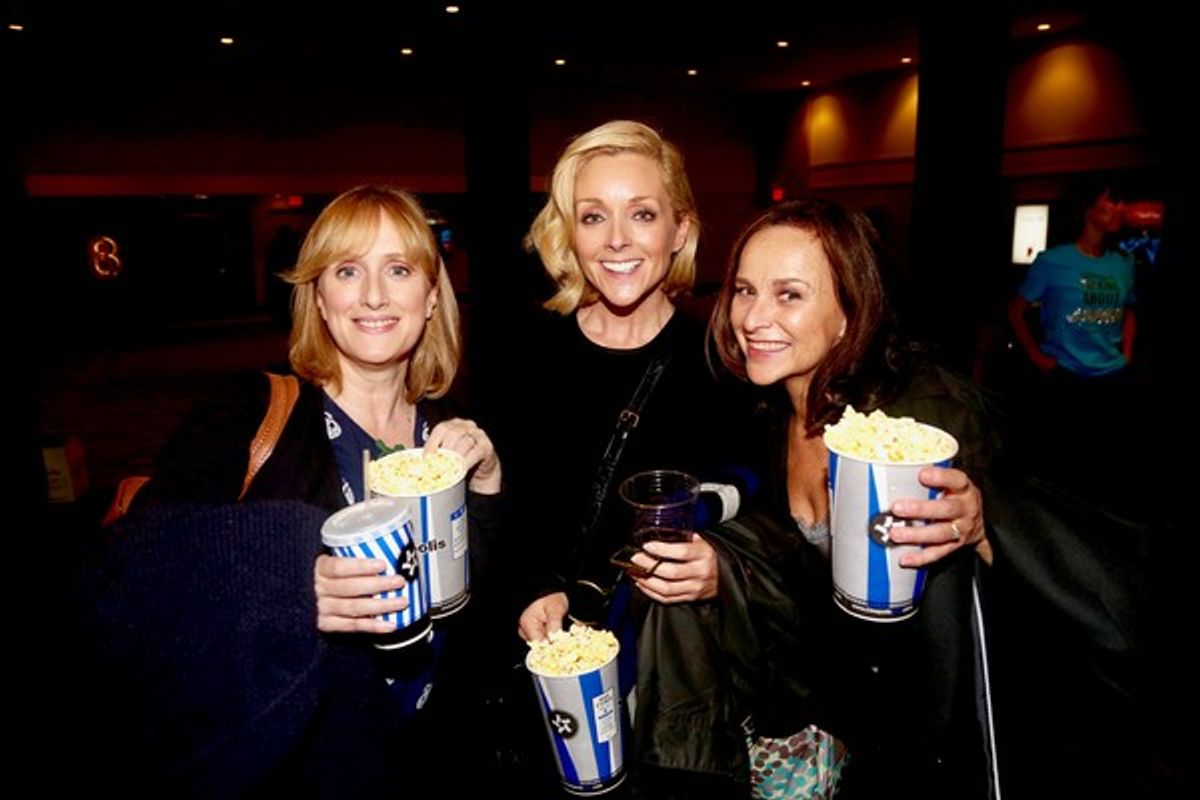 Jenna Russell, Jane Krakowski, Sally Ann Triplett at 