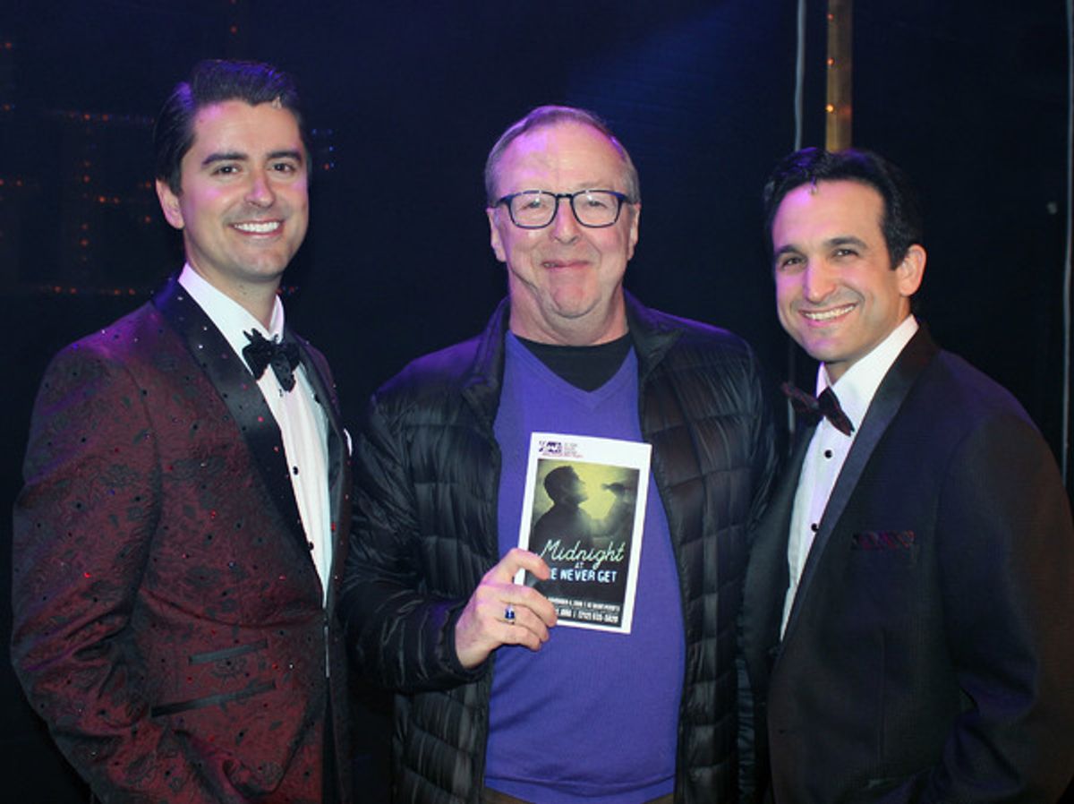 Sam Bolen, Edward Hibbert, Jeremy Cohen at 