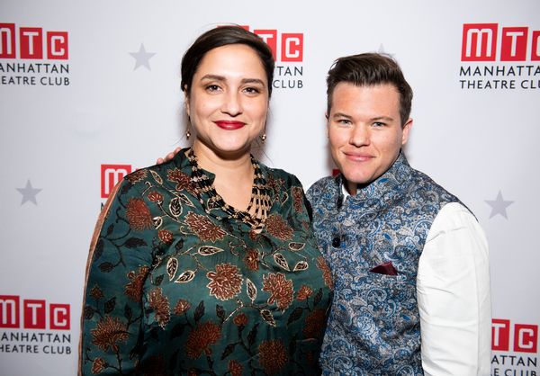 Jaclyn Backhaus (Playwright), Will Davis (Director) Photo