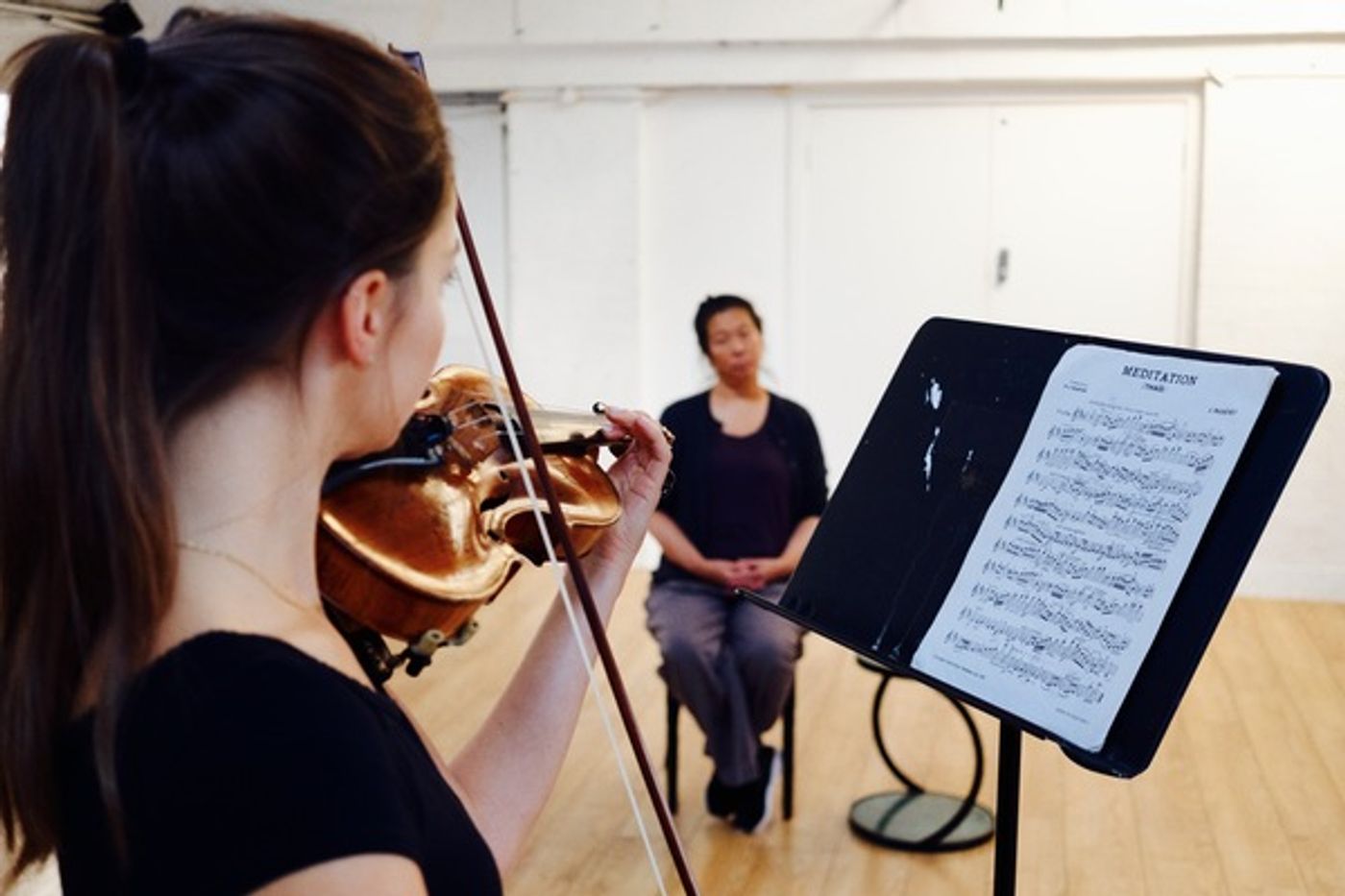 Photo Flash: In Rehearsal with A PUPIL  Image
