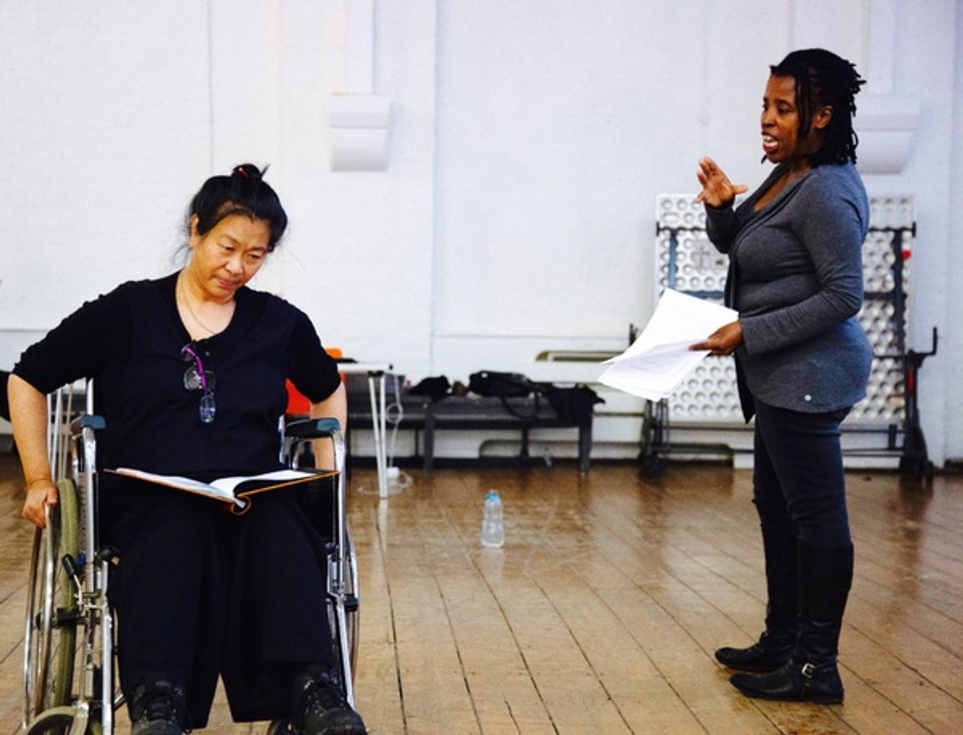 Photo Flash: In Rehearsal with A PUPIL  Image