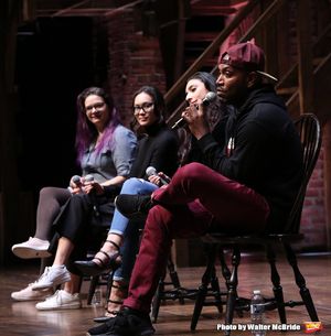 Holli Campbell, Sabrina Imamura, Lauren Boyd and Bryan Terrell Clark @ BroadwayWorld Holli Campbell, Sabrina Imamura, Lauren Boyd and Bryan Terrell Clark Photo