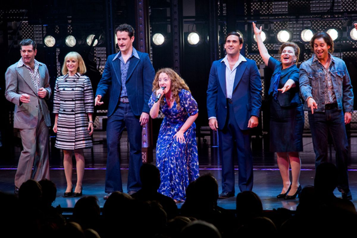Abby Mueller and the cast of BEAUTIFUL at 