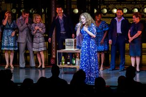 Abby Mueller and the cast of BEAUTIFUL @ BroadwayWorld Abby Mueller and the cast of BEAUTIFUL Photo