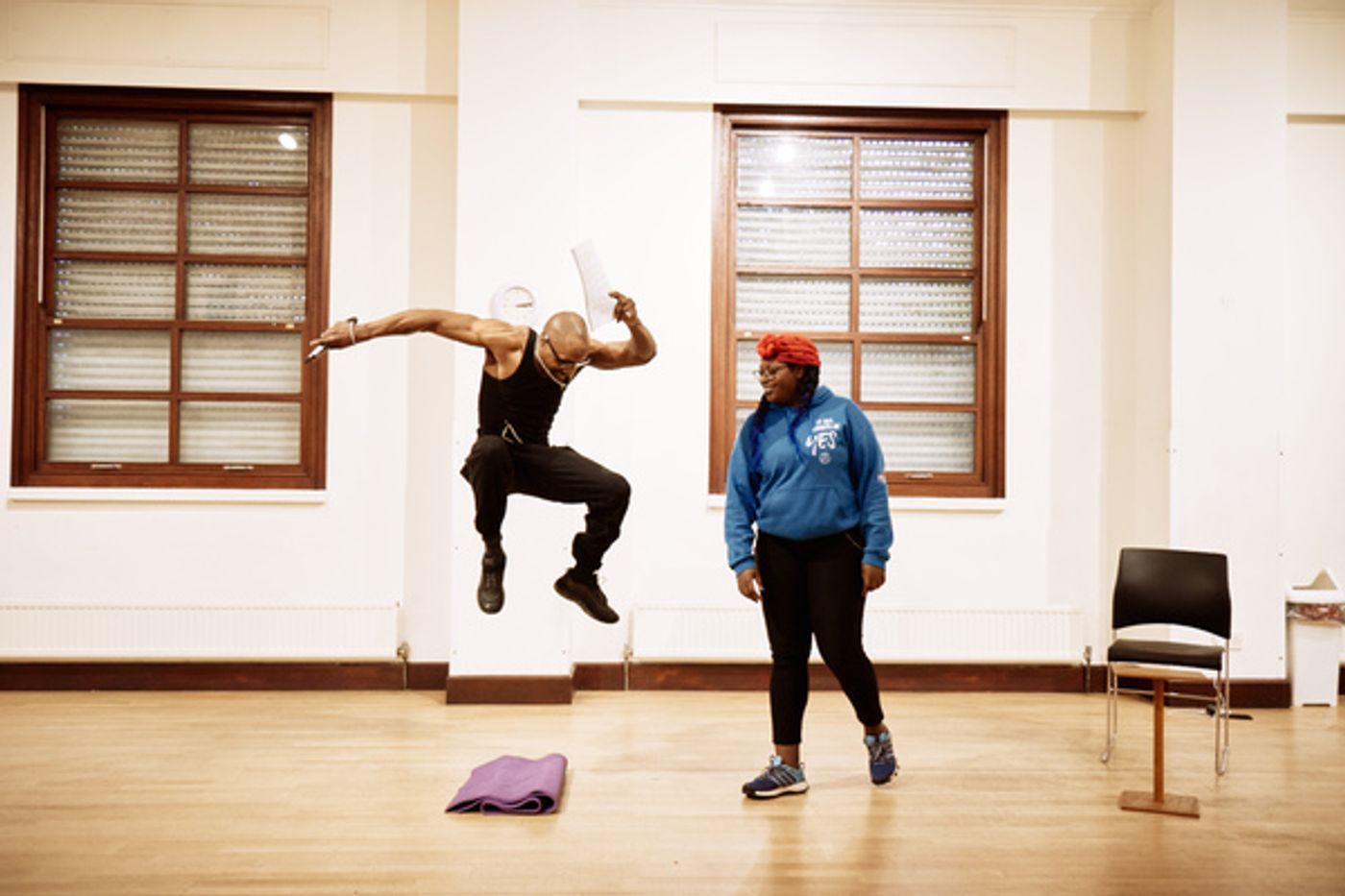 Photo Flash: Inside Rehearsal For The Big Houses BULLET TONGUE  Image