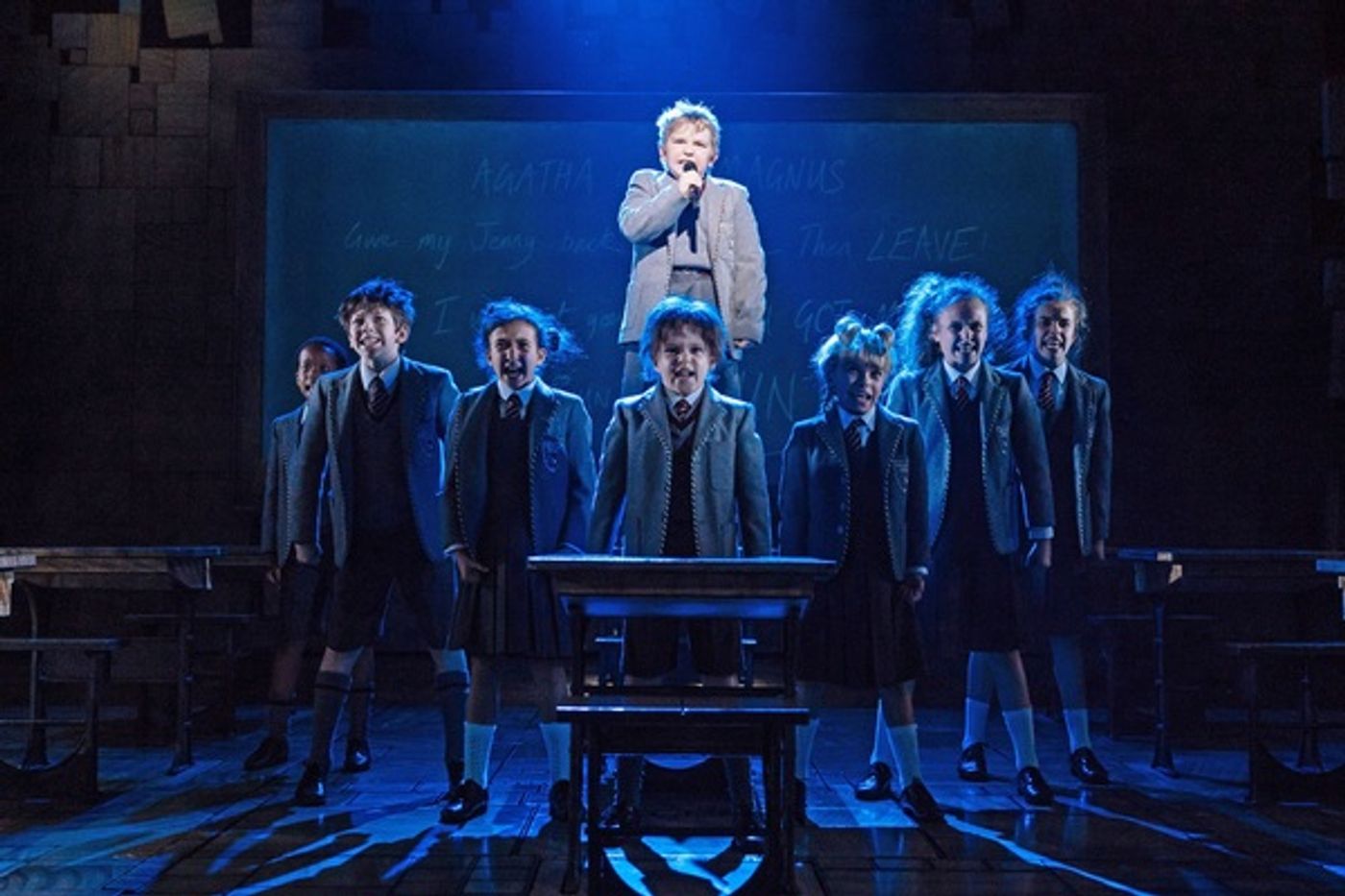 Photo Flash: First Look at Hayden Tee, Gina Beck, and the New Cast of Royal Shakespeare Company's MATILDA  Image