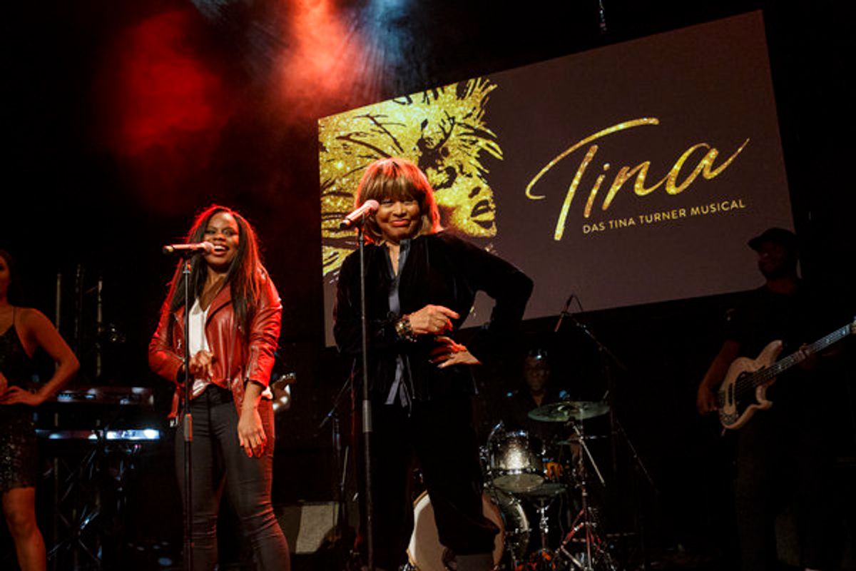 Tina Turner, Kristina Love at 