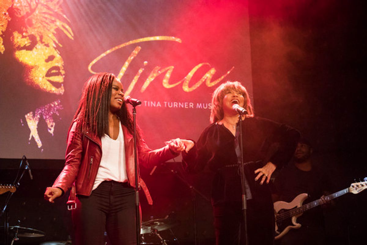 Tina Turner, Kristina Love at 
