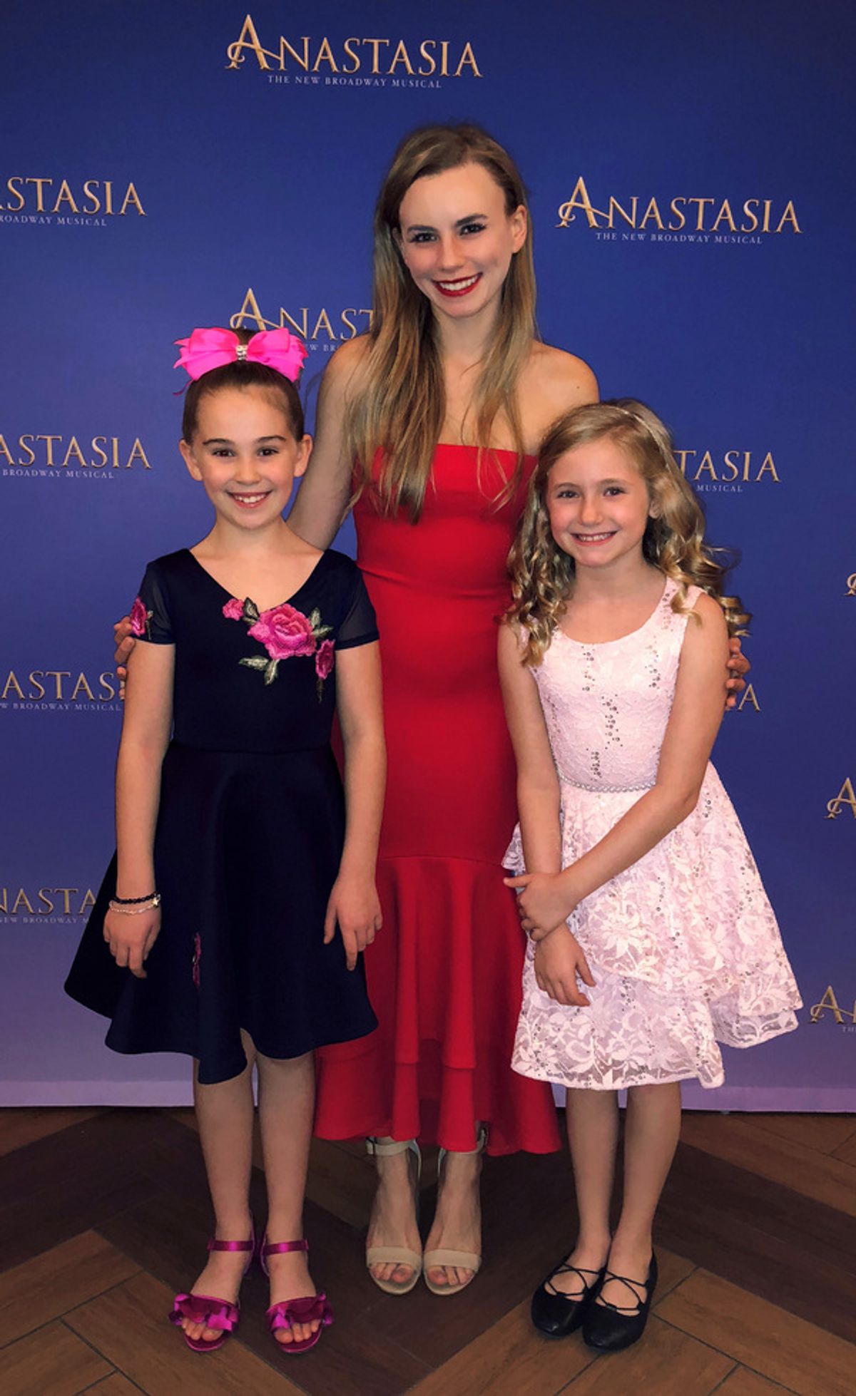 ANASTASIA Tour Launch Party featuring Victoria Bingham (Little Anastasia), Lila Coogan (Anya) and Addison Mackynzie Valentino (u/s Little Anastasia) at 