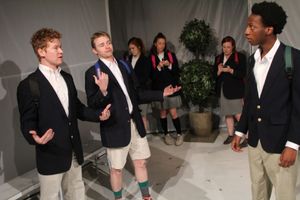 Casey Morris, Andrew Cutler, Caroline Hendricks, Maggie Scrantom, Lauren Pizzi Montgomery and Jayson Lee @ BroadwayWorld Casey Morris, Andrew Cutler, Caroline Hendricks, Maggie Scrantom, Lauren Pizzi Montgo Photo