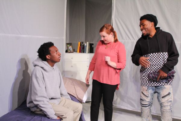 Jayson Lee, Lauren Pizzi Montgomery and Jalen Gilbert Photo