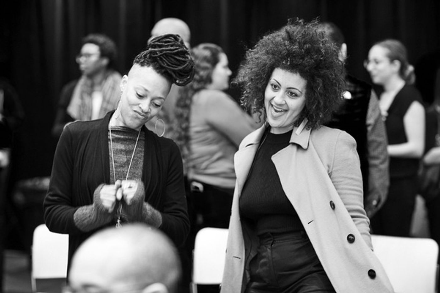 Photo Flash: In Rehearsal with FABULATION, OR THE RE-EDUCATION OF UNDINE, Extended Thru January 6  Image