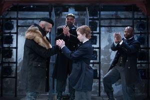 Maboud Ebrahimzadeh, Megan Graves, Howard W. Overshown, Akeem Davis Photo