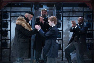 Maboud Ebrahimzadeh, Megan Graves, Howard W. Overshown, Akeem Davis Photo