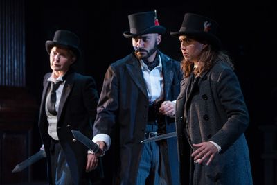 Kate Goehring, Maboud Ebrahimzadeh, Holly Twyford Photo