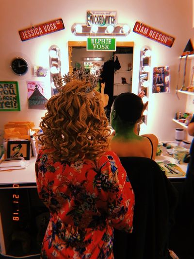 â€œIf we work in tandemâ€¦"

Checking in with my bunny and green queen Jessic Photo