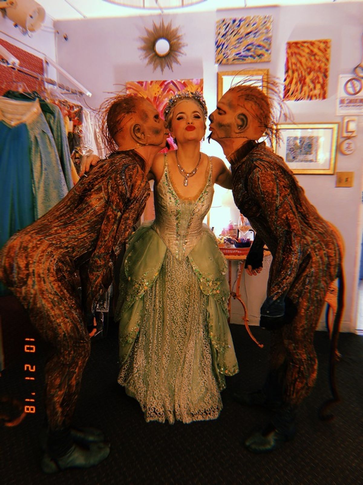 
â€"I have been changed for goodâ€¦â€

I love these monkeys! These guys (and gals too) work so hard every show. They deserve ALL the snacks. Here we have Josh D. Green and Dominic Giudici. Photo by Hannah Dowdy. at 