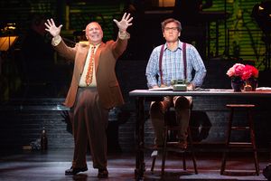 Lee Wilkof and Josh Radnor @ BroadwayWorld Lee Wilkof and Josh Radnor Photo