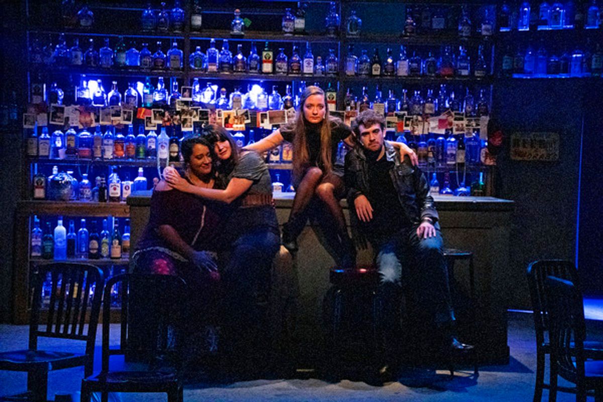 Madelyn  Hayes,  Melissa  Crum,  Caitlin  Lewins,  Matt  Oâ€™Shea.  Photo  by  Steve  Wagner at 