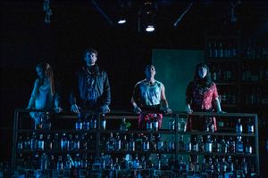 Caitlin Lewins, Matt O’Shea, Joshua McElroy, Melissa Crum. Photo by Steve Wagner @ BroadwayWorld Caitlin Lewins, Matt O’Shea, Joshua McElroy, Melissa Crum. Photo by Photo