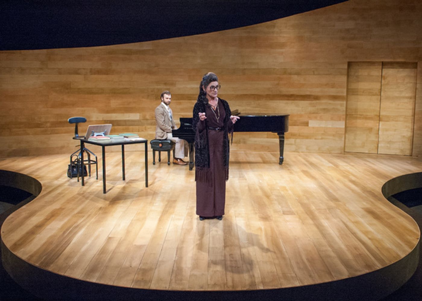 Photo Flash: Janet Ulrich Brooks Stars As Maria Callas in MASTER CLASS At Stage 773  Image