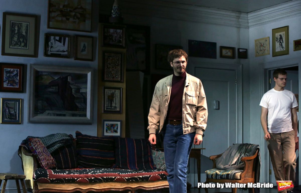 Michael Cera and Lucas Hedges at 