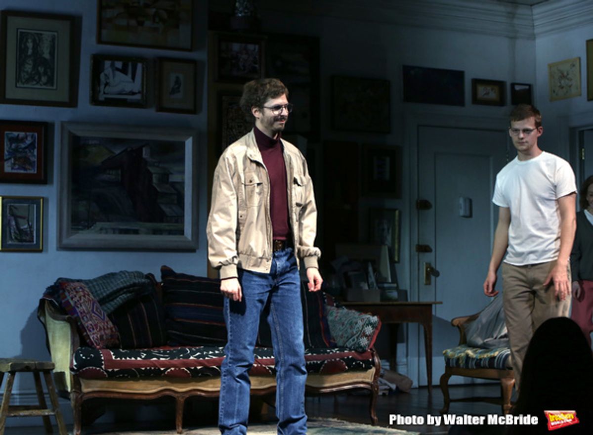 Michael Cera and Lucas Hedges at 