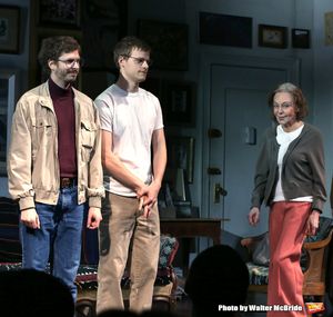 Michael Cera, Lucas Hedges and Elaine May  Photo