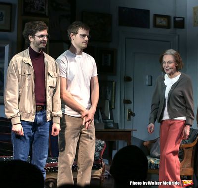 Michael Cera, Lucas Hedges and Elaine May  Photo