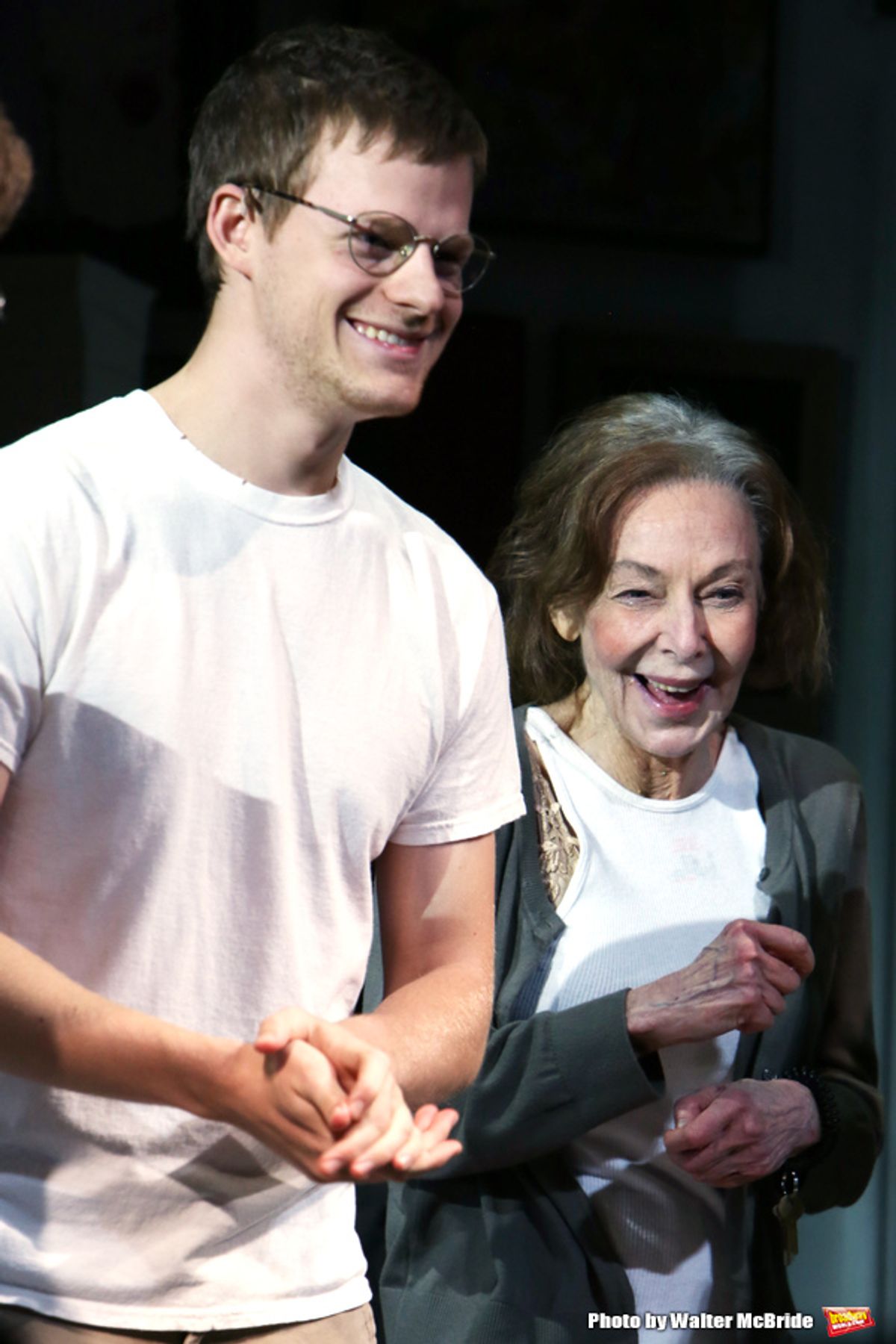Lucas Hedges and Elaine May  at 