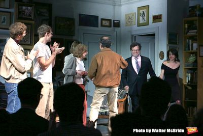 Michael Cera, Lucas Hedges, Elaine May, Joan Allen, David Cromer, Kenneth Lonergan an Photo