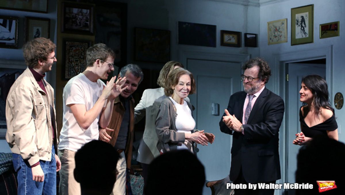 Michael Cera, Lucas Hedges, David Cromer, Elaine May, Joan Allen, Kenneth Lonergan and Lila Neugebauer at 