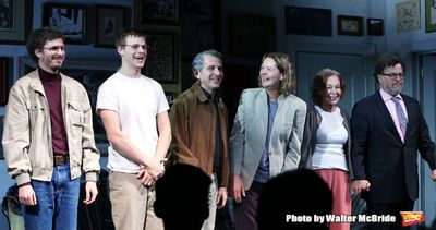 Michael Cera, Lucas Hedges, Elaine May, Joan Allen, David Cromer and Kenneth Lonergan Photo