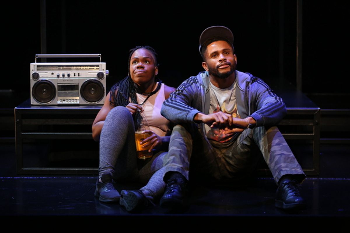 Ngozi Anyanwu and Nnamdi Asomugha at 