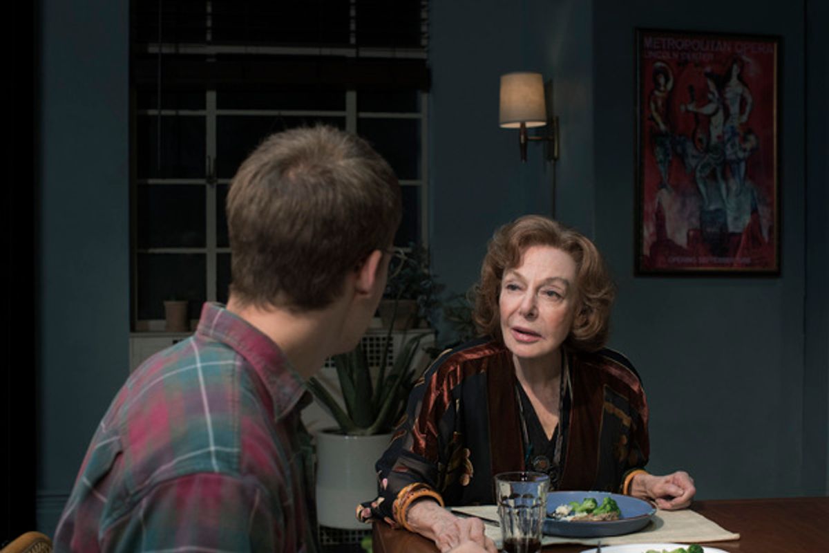 Lucas Hedges and Elaine May at 