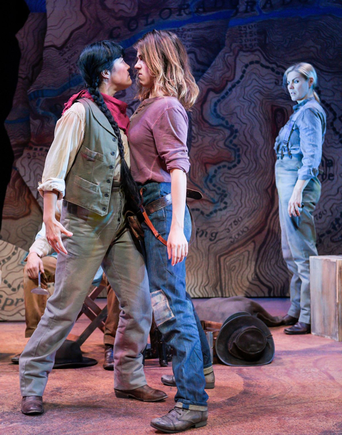 Lisa Hori-Garcia, Rosie Hallett, Annemaria Rajala at 