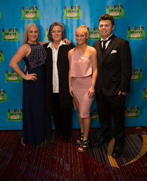 Elizabeth Rooney, Rosie O'Donnell, Vivienne and Blake Photo