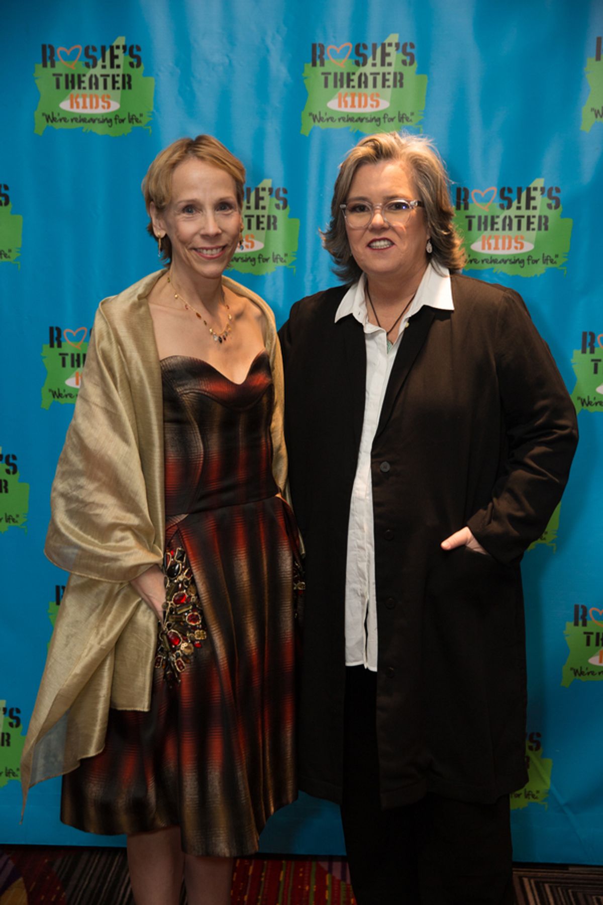 Lori Klinger, Rosie O'Donnell at 