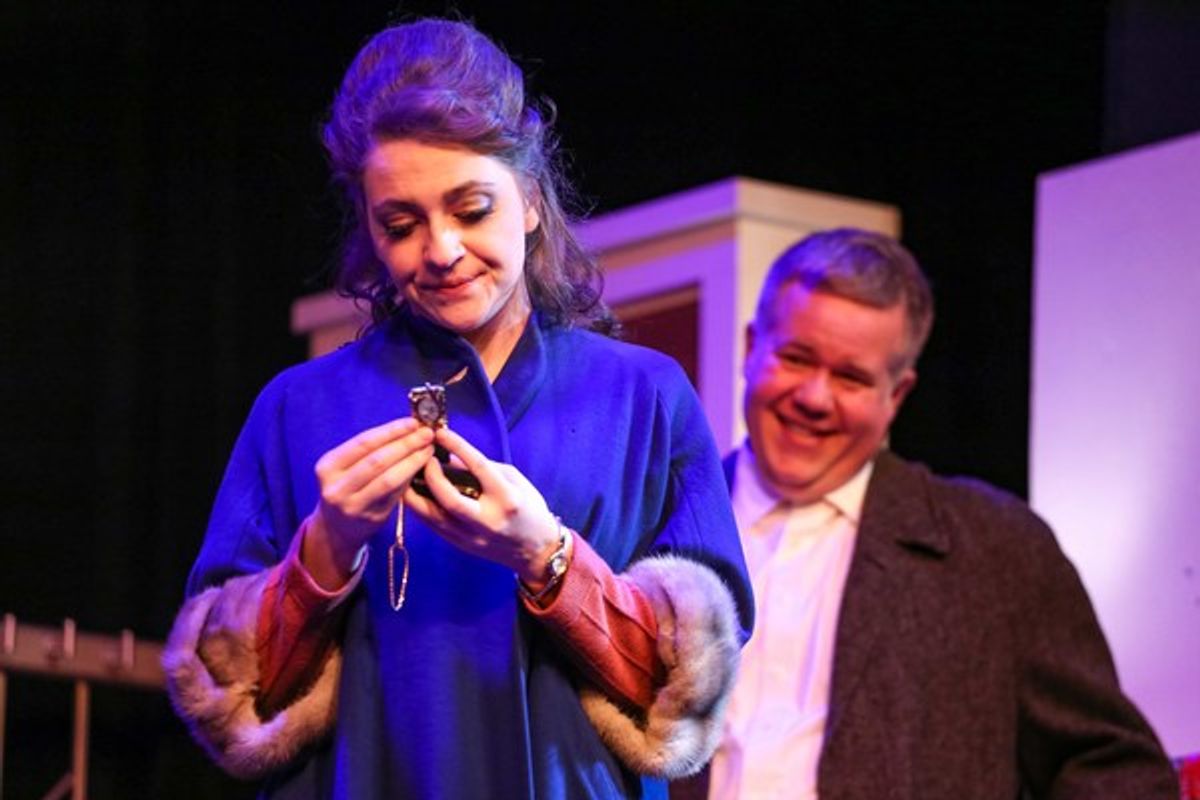 Gillian (Victoria Ashley) & Shep (Jed Slaughter) at 