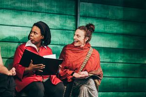 Cynthia Hines, Jennifer Engstrom @ BroadwayWorld Cynthia Hines, Jennifer Engstrom Photo