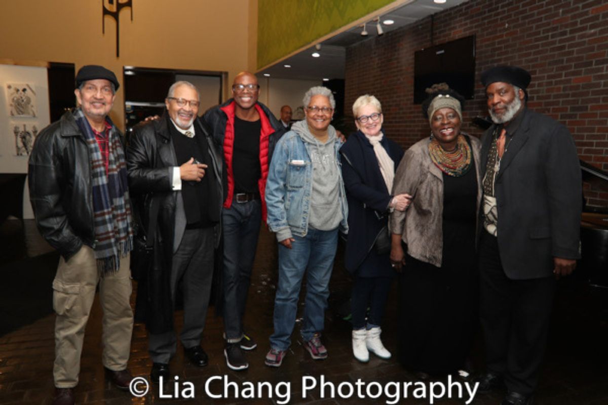 Count Stovall, Erich McMillan-McCall, Lisa Watson, Terria Joseph, Ebony Jo-Ann and Rome Neal at 